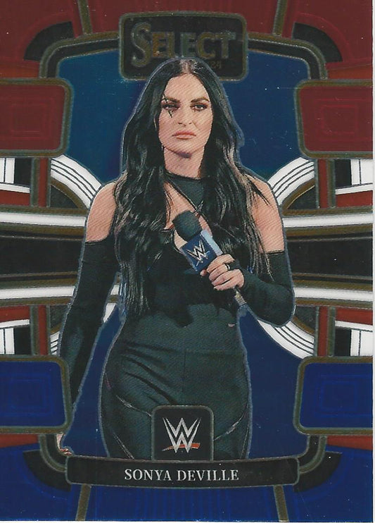 WWE Panini Select 2024 Blue/Silver/Red Sonya Deville #62