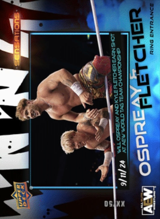 9/11/24 – Ospreay & Fletcher – Will Ospreay and Kyle Fletcher Earn Shot at AEW World TAG Team Championship