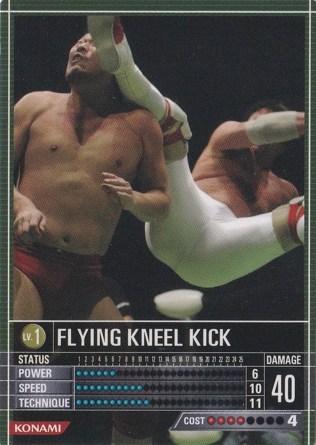 Flying Kneel Kick