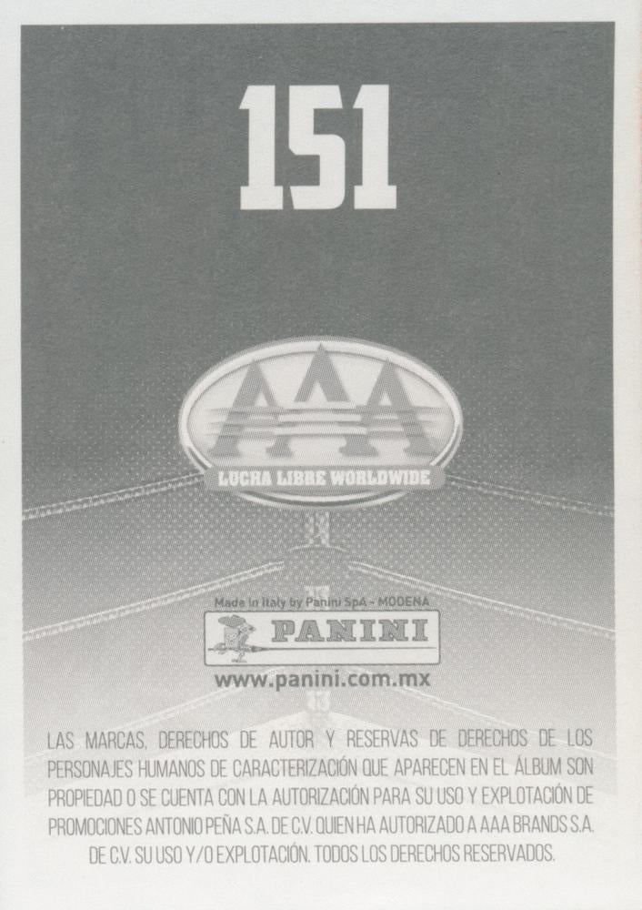 Mascarita Sagrada trading card PW Catalog