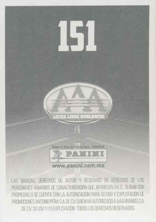 Mascarita Sagrada trading card PWcatalog