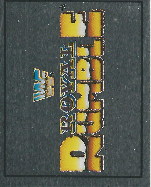 WWF Merlin Sticker 1994 Royal Rumble #151