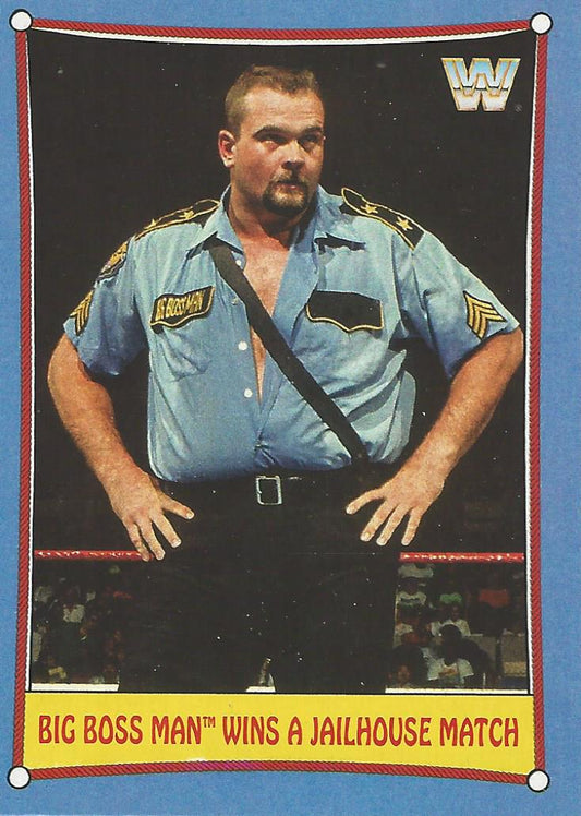 WWE Topps Heritage 2017 Big Boss Man #1