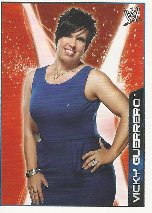 WWE Topps A-Z Sticker Collection 2014 Vicky Guerrero #151