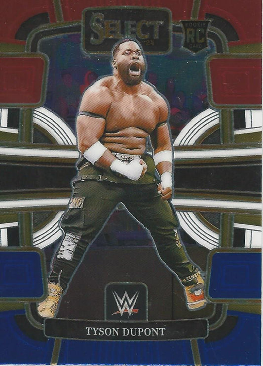WWE Panini Select 2024 Blue/Silver/Red Tyson Dupont #68