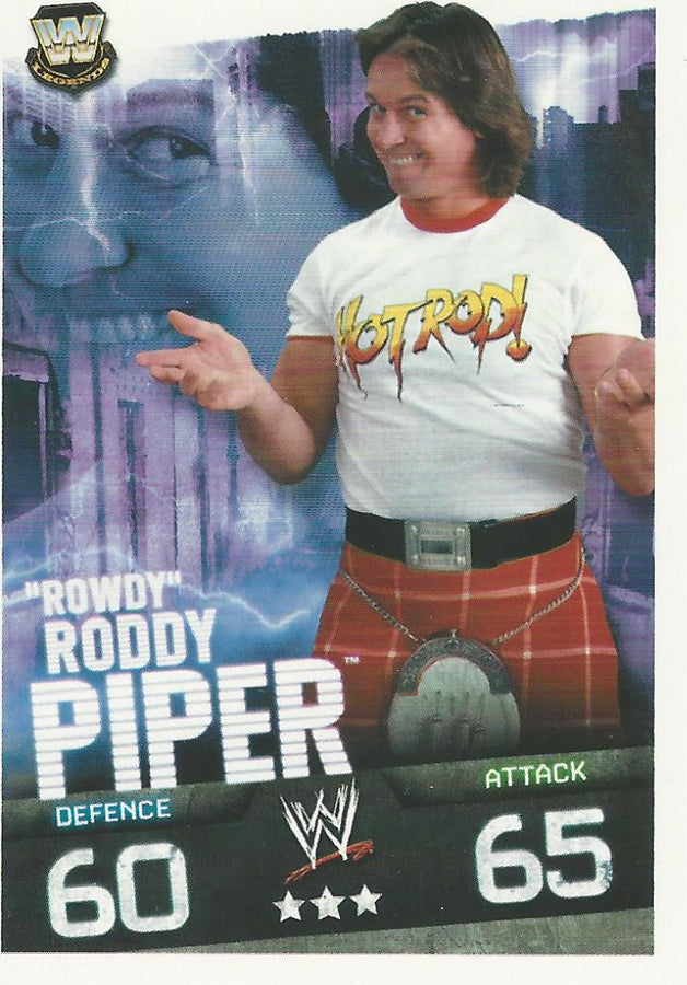 WWE Topps Slam Attax Evolution 2010 Roddy Piper #151