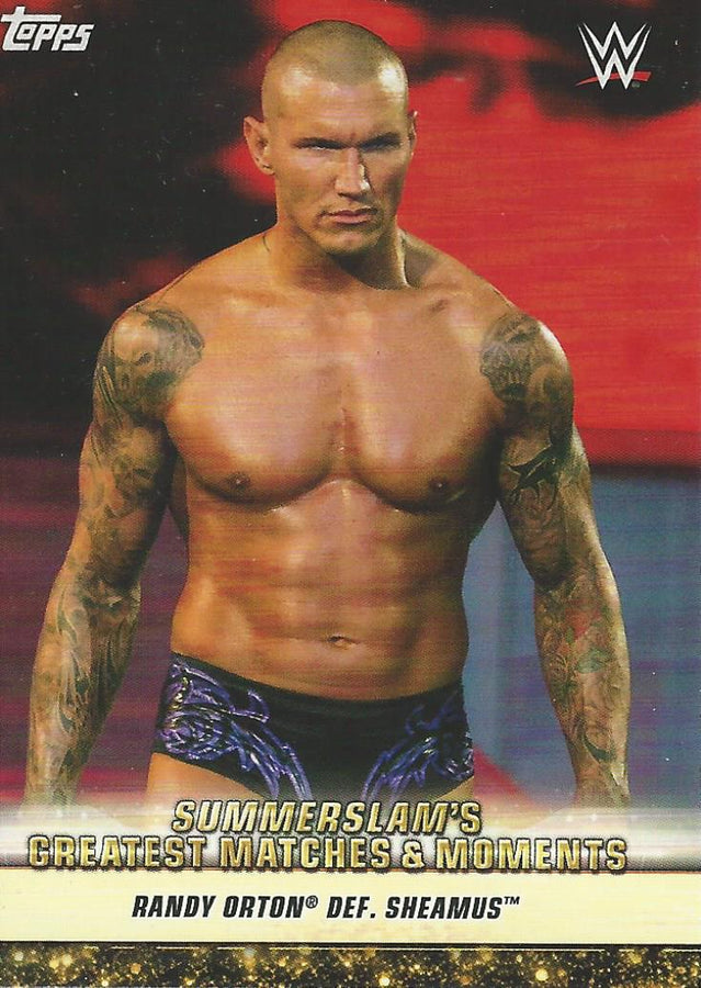 WWE Topps Summerslam 2019 Randy Orton GM-30 trading card PW Catalog