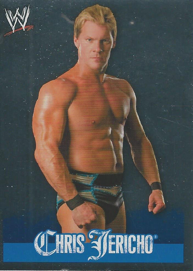 WWE Topps Rivals 2009 Stickers Chris Jericho Foil #151