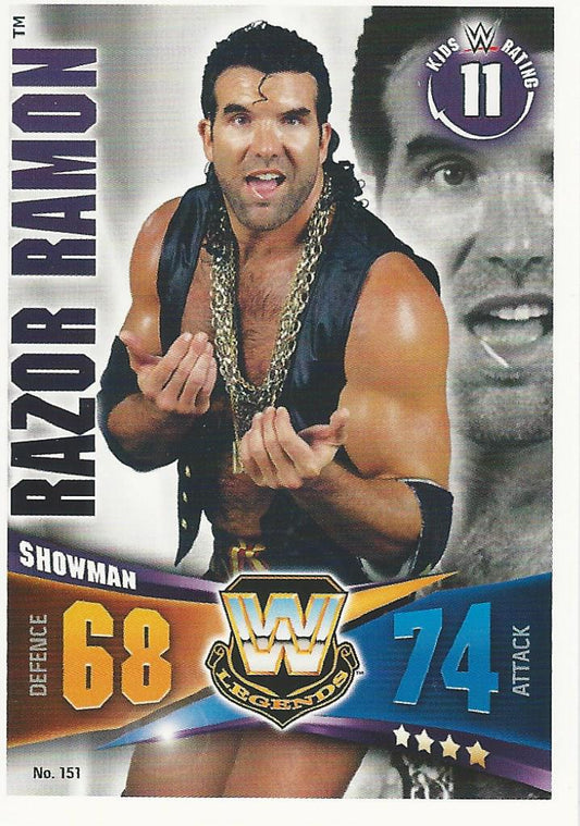 WWE Topps Slam Attax Rivals 2014 Razor Ramon #151