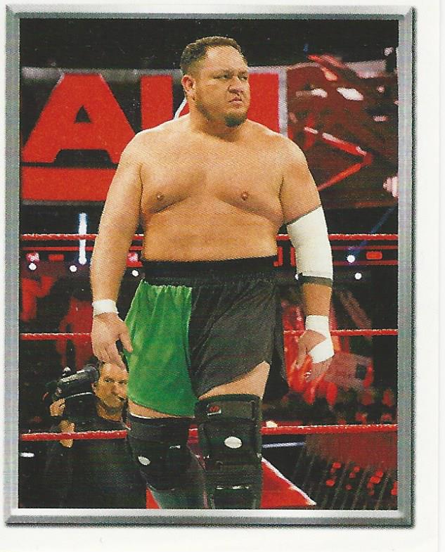 WWE Topps 2018 Stickers Samoa Joe #151
