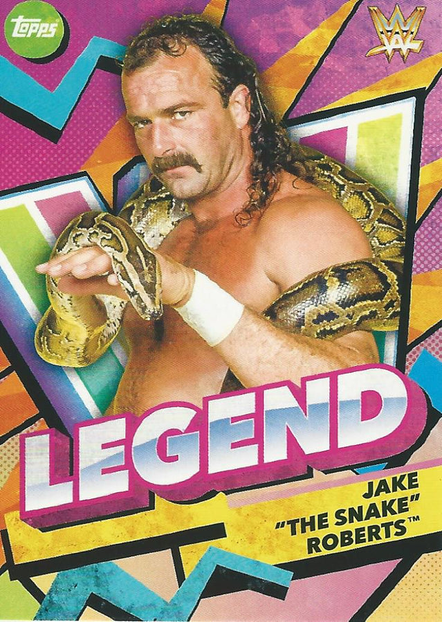 Topps WWE Superstars 2021 Jake the Snake Roberts #151
