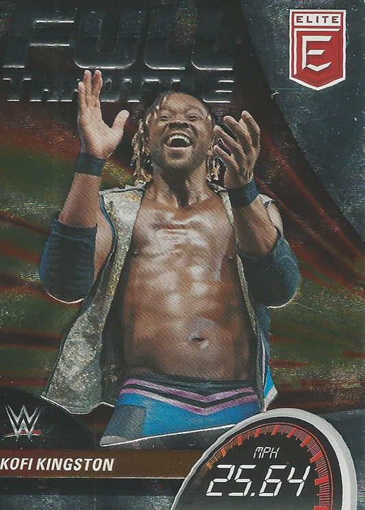 WWE Panini Elite 2023 Kofi Kingston Full Throttle #1