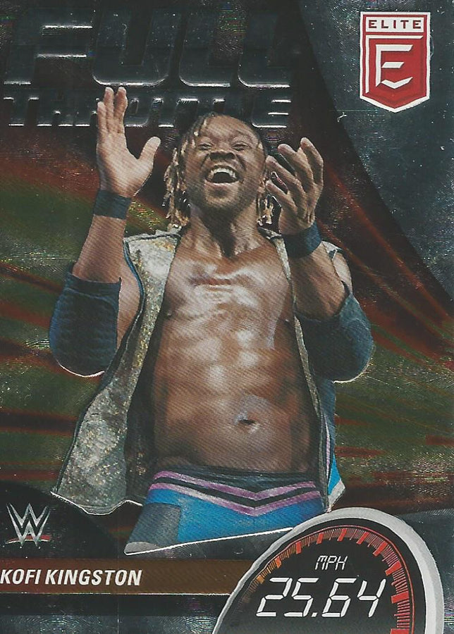 WWE Panini Elite 2023 Kofi Kingston Full Throttle #1