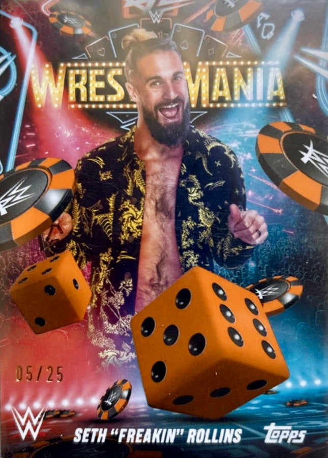 Seth “Freakin” Rollins trading card PW Catalog