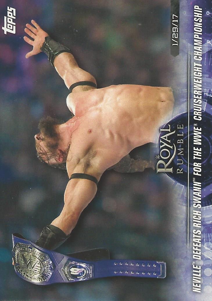 WWE Topps Road to Wrestlemania 2018 Neville #52