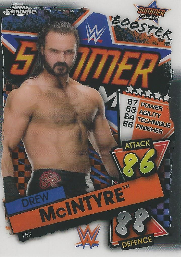 WWE Topps Slam Attax Chrome 2021 Drew McIntyre #152
