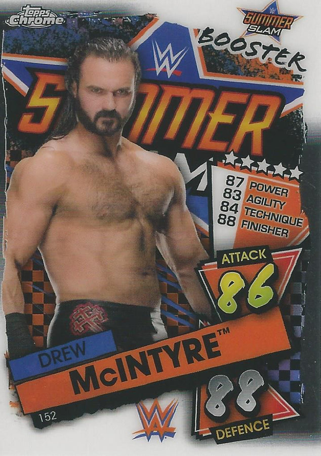 WWE Topps Slam Attax Chrome 2021 Drew McIntyre #152