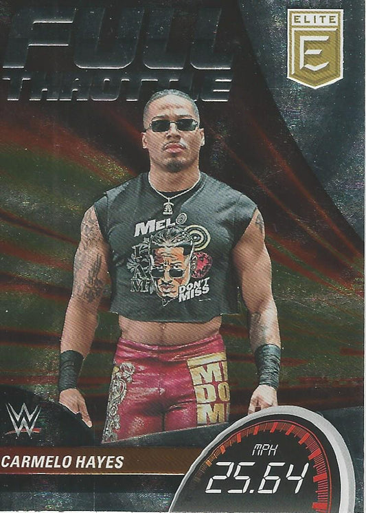 WWE Panini Elite 2023 Carmelo Hayes Full Throttle #2