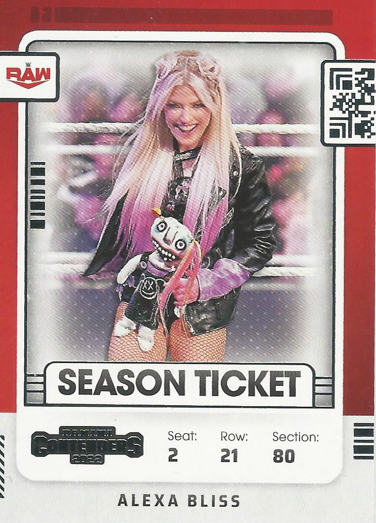 WWE Panini Chronicles 2022 Alexa Bliss #109