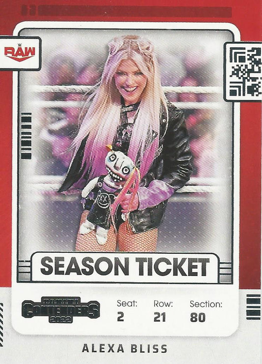 WWE Panini Chronicles 2022 Alexa Bliss #109
