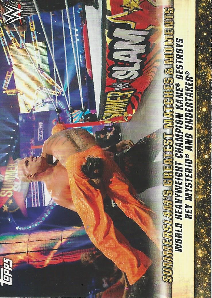 WWE Topps Summerslam 2019 Kane GM-32 trading card PW Catalog