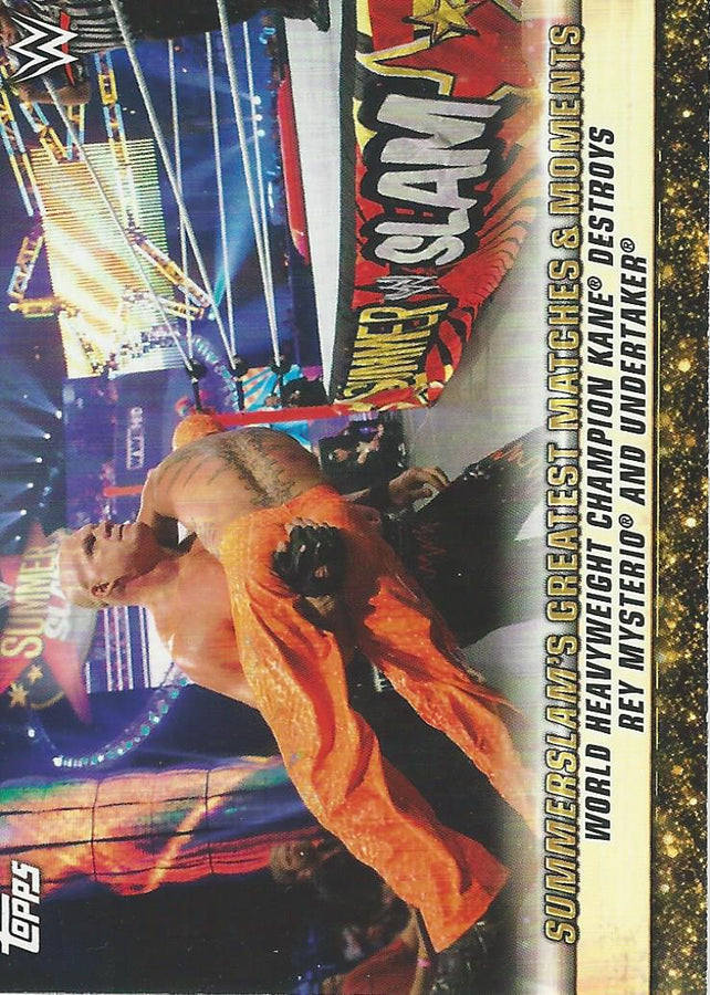WWE Topps Summerslam 2019 Kane GM-32 trading card PW Catalog