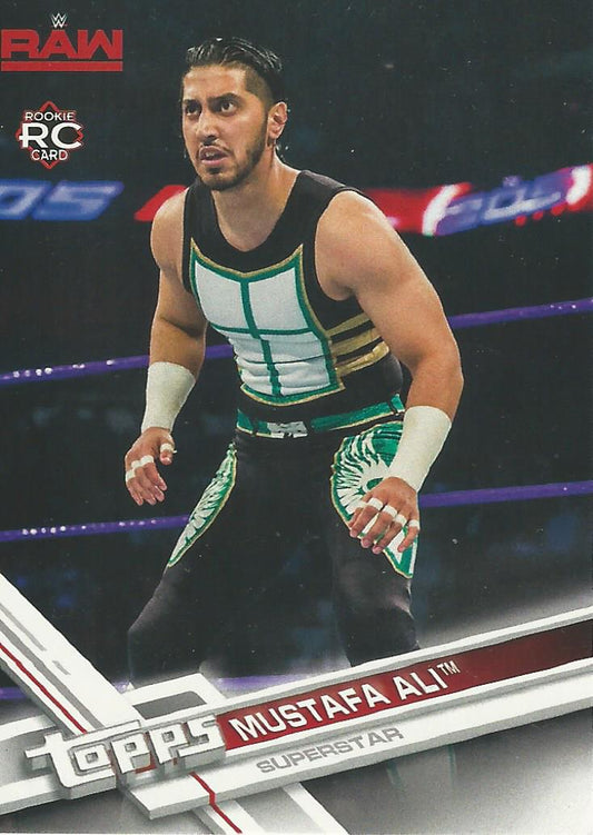 WWE Topps Then Now Forever 2017 Mustafa Ali #R26