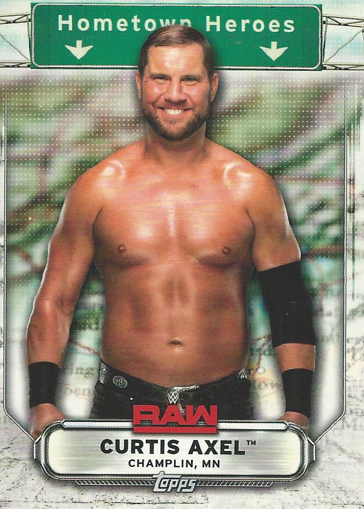 WWE Topps Raw 2019 Curtis Axel HH-10 trading card PW Catalog