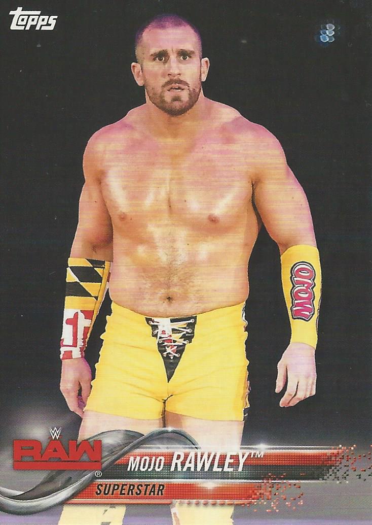 WWE Topps Then Now Forever 2018 Mojo Rawley #152