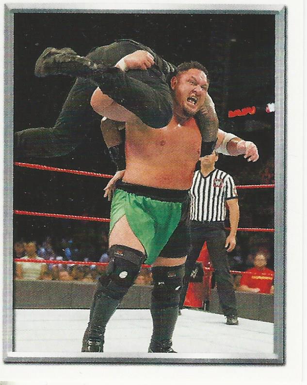 WWE Topps 2018 Stickers Samoa Joe #152