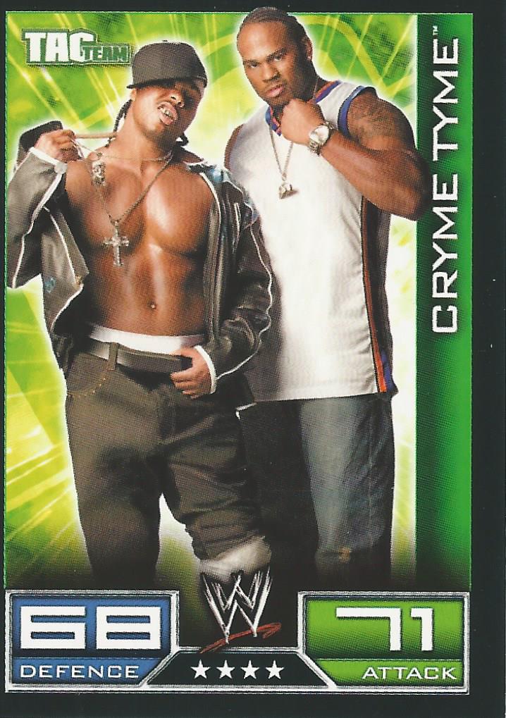 WWE Topps Slam Attax 2008 Cryme Tyme #152