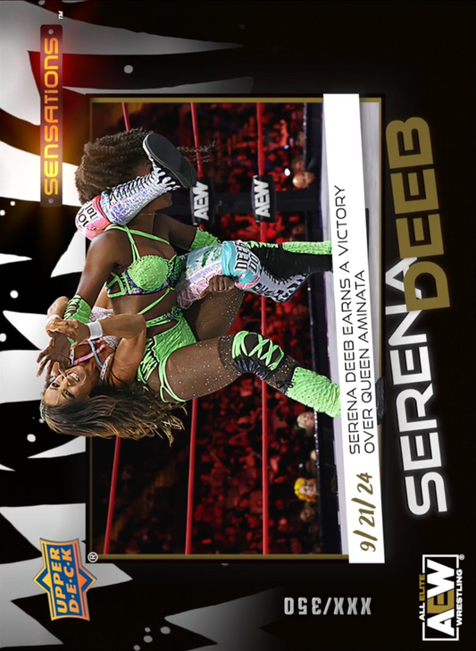 9/21/24 – Serena Deeb – Serena Deeb Earns a Victory Over Queen Aminata