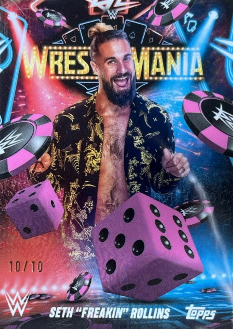 Seth “Freakin” Rollins trading card PW Catalog