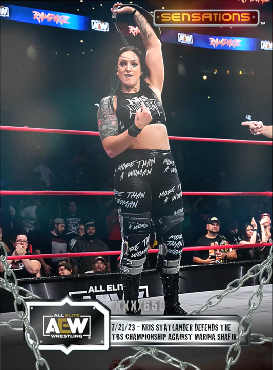 7/21/23 – Kris Statlander – Kris Statlander Defends the TBS Championship Against Marina Shafir