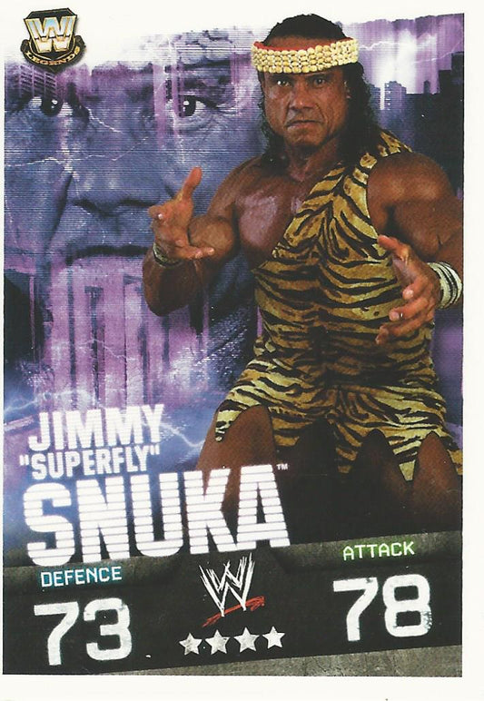 WWE Topps Slam Attax Evolution 2010 Jimmy Snuka #153