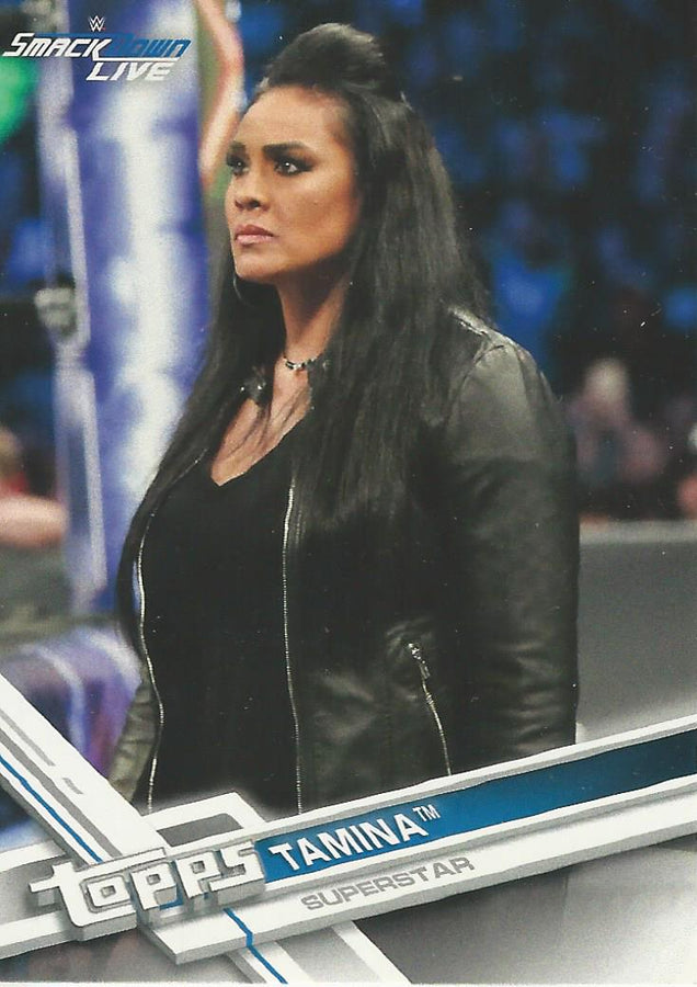 WWE Topps Then Now Forever 2017 Tamina #R32