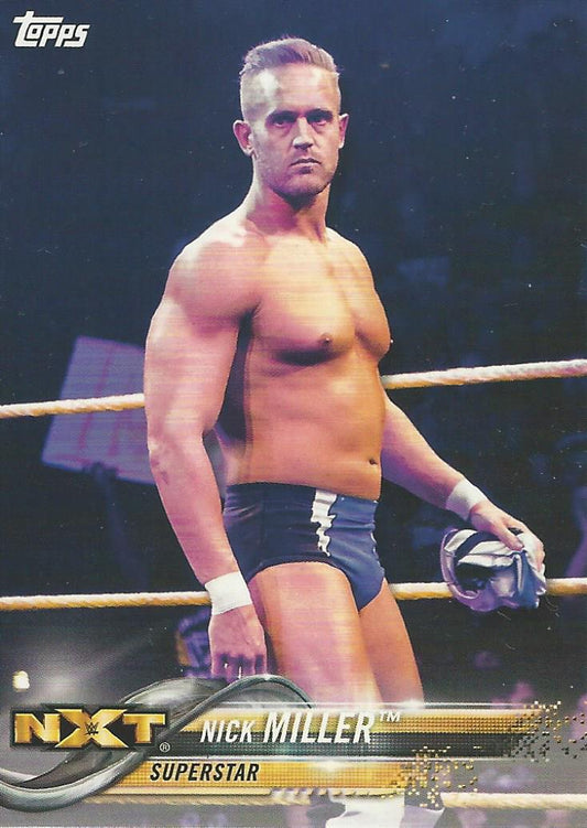 WWE Topps Then Now Forever 2018 Nick Miller #153