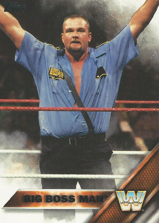 WWE Topps Then Now Forever 2016 Big Boss Man #153