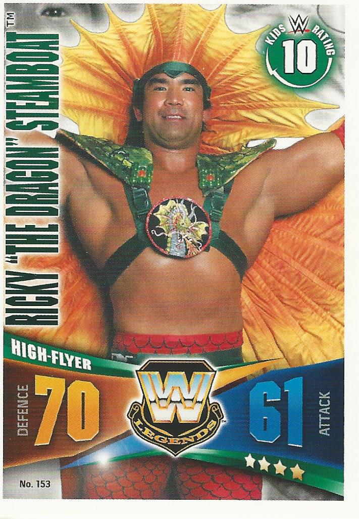 WWE Topps Slam Attax Rivals 2014 Ricky Steamboat #153
