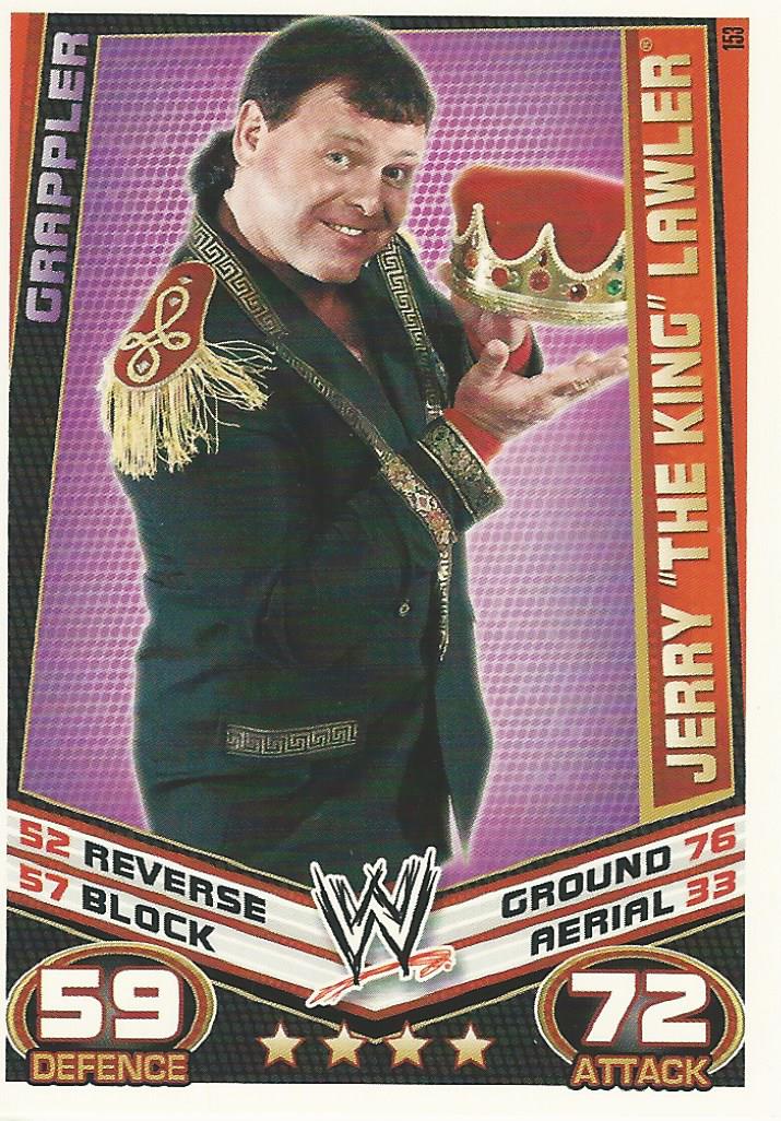 WWE Topps Slam Attax Rebellion 2012 Jerry Lawler #153
