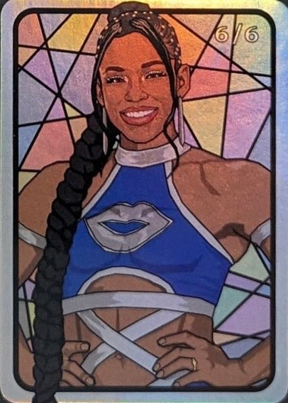 Bianca Belair trading card PW Catalog