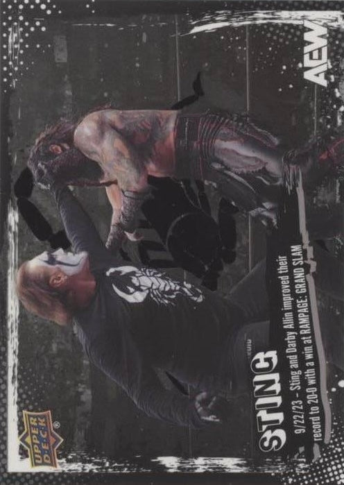 9/22/23 – Sting and Darby Allin Improved Their Record to 20-0 With a Win at Rampage: Grand Slam