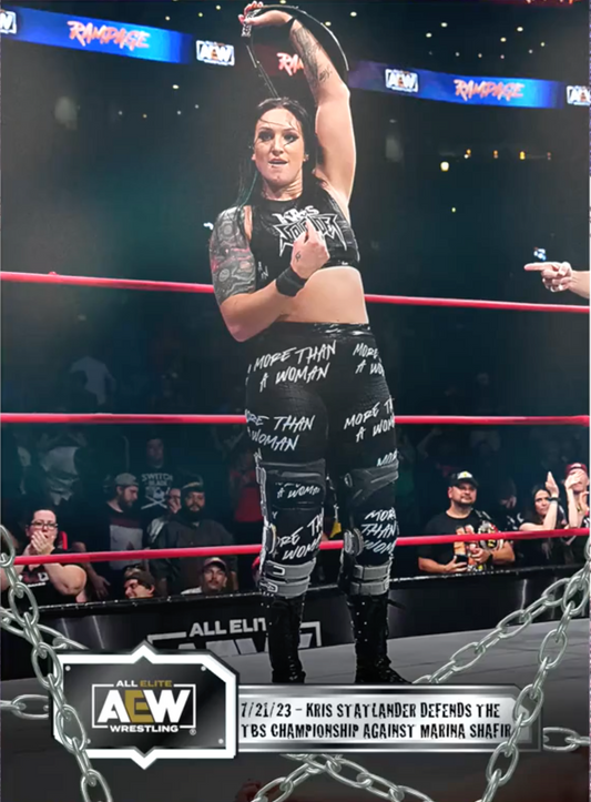 7/21/23 – Kris Statlander – Kris Statlander Defends the TBS Championship Against Marina Shafir