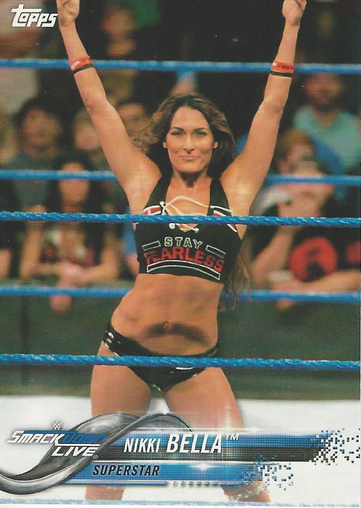 WWE Topps Then Now Forever 2018 Nikki Bella #154