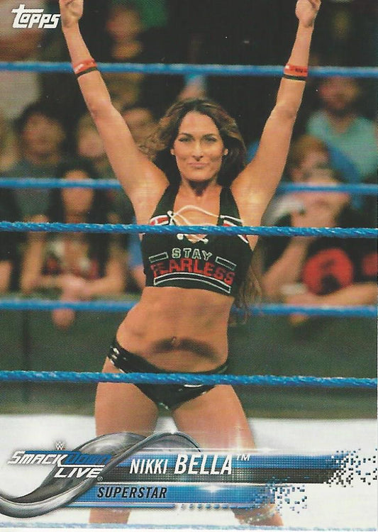 WWE Topps Then Now Forever 2018 Nikki Bella #154