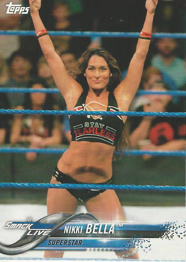 WWE Topps Then Now Forever 2018 Nikki Bella #154