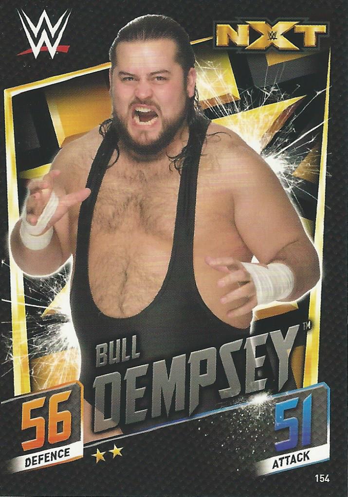 WWE Topps Slam Attax 2015 Then Now Forever Bull Dempsey #154 NXT