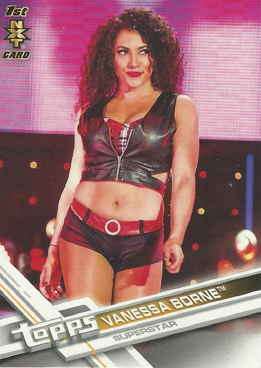 WWE Topps Then Now Forever 2017 Vanessa Bourne #R35