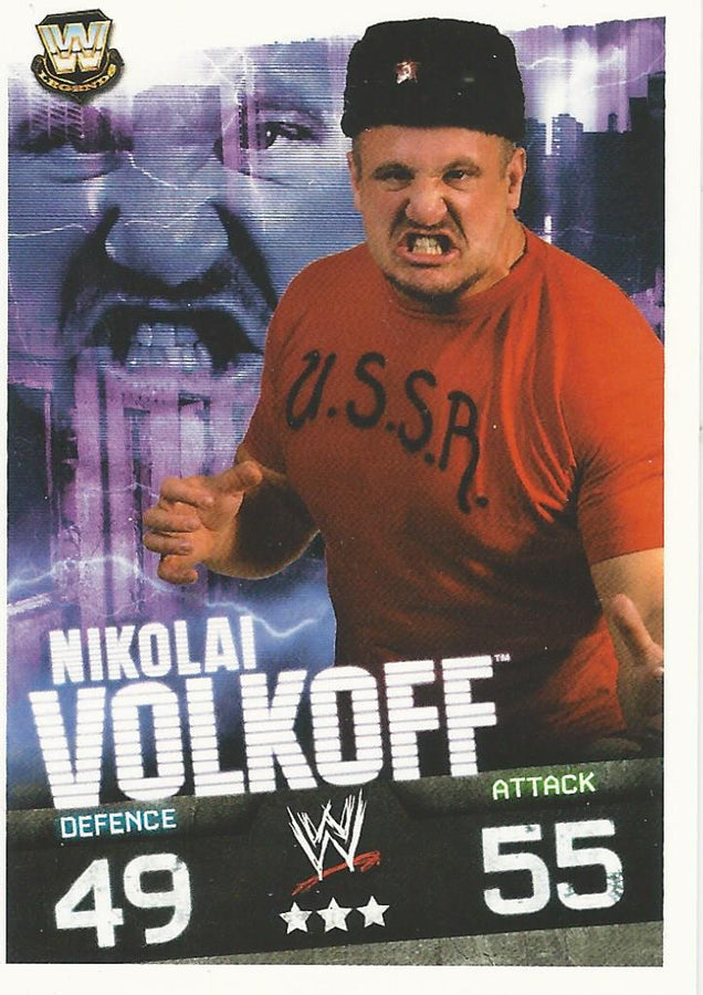 WWE Topps Slam Attax Evolution 2010 Nikolai Volkoff #154