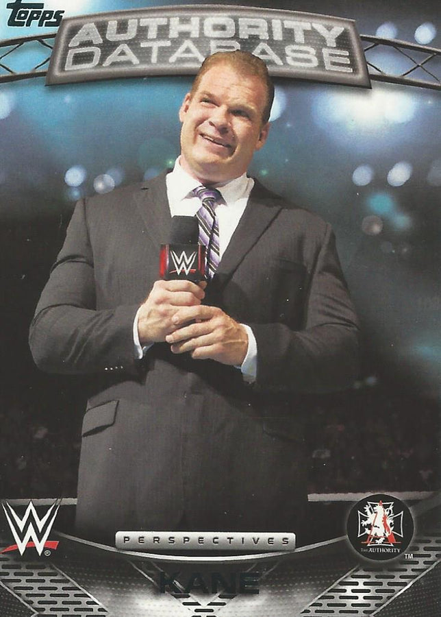 WWE Topps 2016 Kane 4A trading card PW Catalog